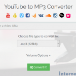 ConvertToAudio.com YouTube videosunun sesini ayırın