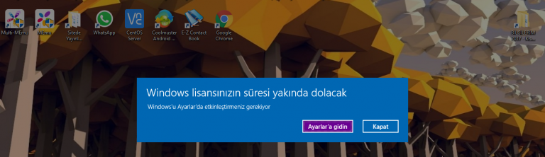 Windows Lisansınız Süresi Yakında Dolacak Uyarısını Kaldırın Windows Lisansınız Süresi Yakında Dolacak Uyarısını Kaldırın