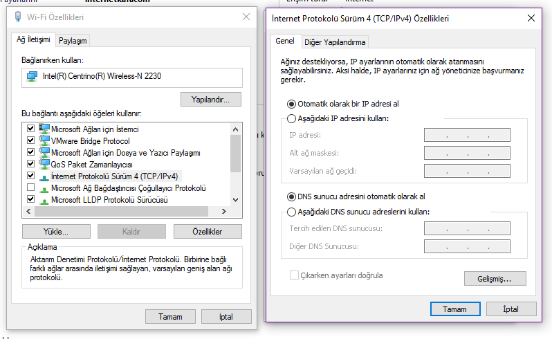 Windows İP Adresi Çakışması Tespit Edin