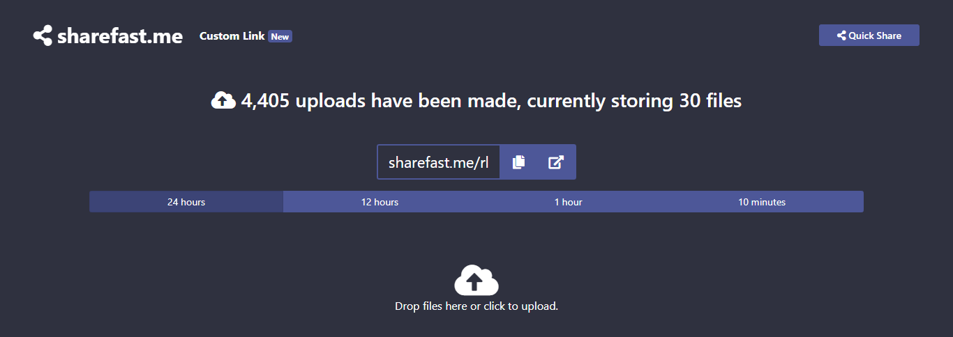 Sharefast ile Dosyaları Hızlı ve  Geçici Olarak Paylaşın