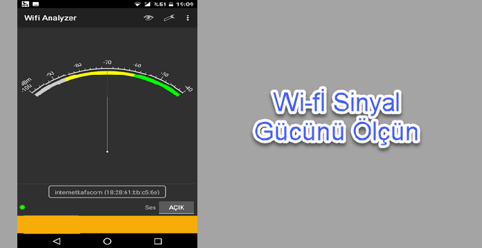 Android ve Windows’da Wi-Fi Sinyal Gücünü Ölçün
