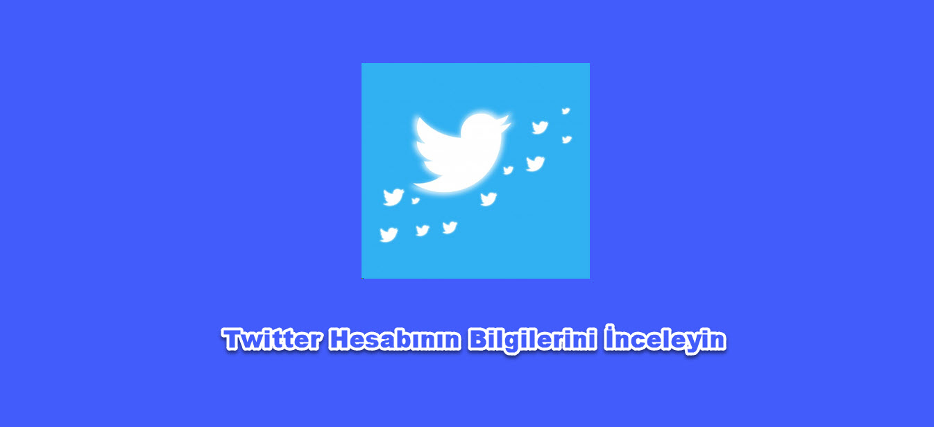 Bir Twitter Hesabının Bilgilerini İnceleyin