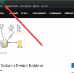 Chrome menu cubuğu ekle