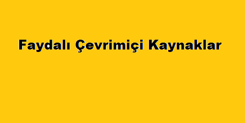 Eliniz Altında Olması Gereken Faydalı Çevrimiçi Siteler